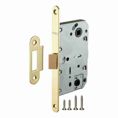 Защелка врезная PL96WC-50 GP (золото)